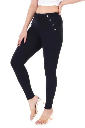 HIGH RISE BELTLESS FIT JEGGING 