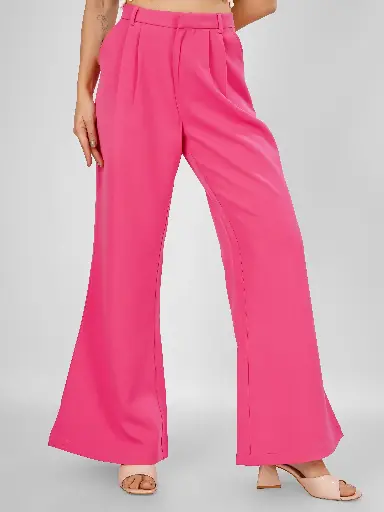 EXUBERANT HOT PINK TROUSER